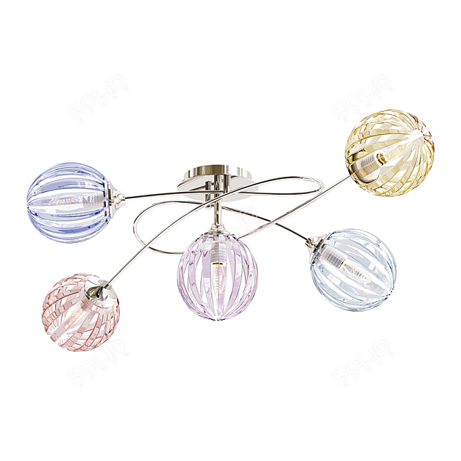 J-Light Mary Ceiling Light- Elegant and Functional 3D model image 1