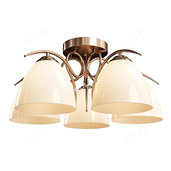 Eurosvet Megan Pendant Light 3D model image 1