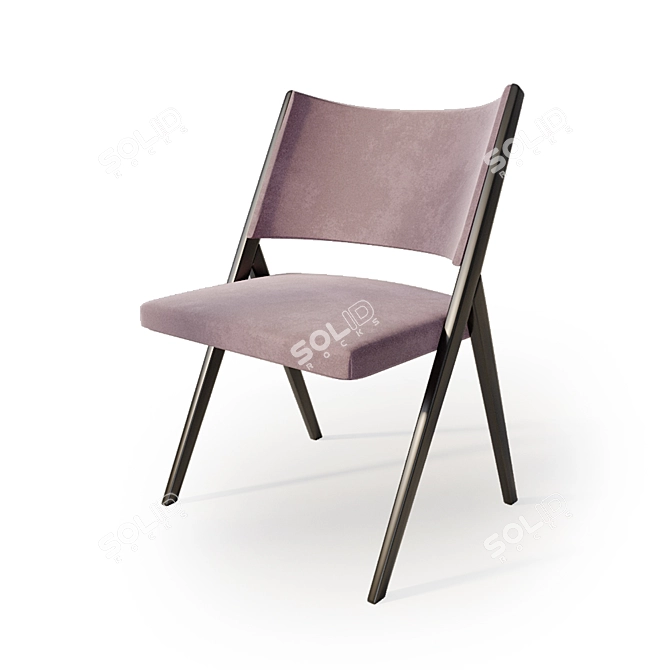 Italian Contemporary Chair: Chair Ipa 3D model image 1