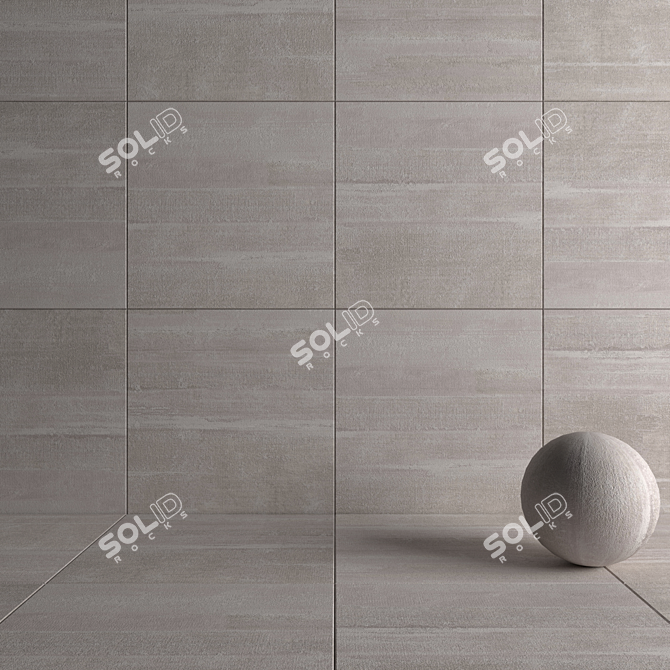 Hangar Ash Multi-Texture Floor 3D model image 4