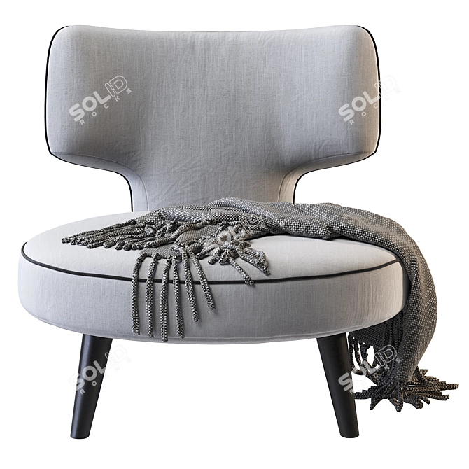 Flexform Drop 20 - Contemporary 3D Sofa 3D model image 4