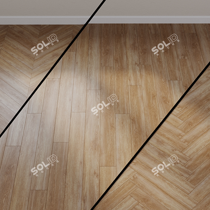 Ter Hurne Caracas Brown Vinyl Laminate 3D model image 1