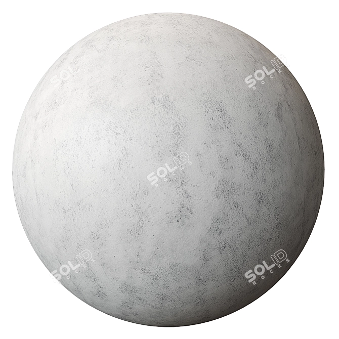 Seamless Textured Plaster Coatings 3D model image 3