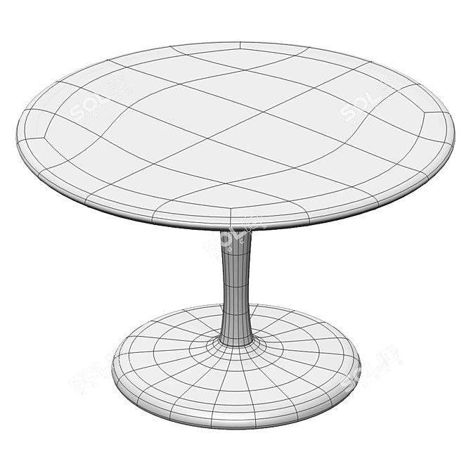 Riva 1920 Classic Table 3D model image 2