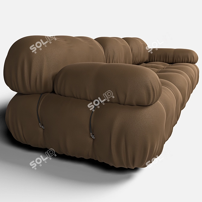Versatile Camaleonda Sofa: Customizable & Stylish 3D model image 2