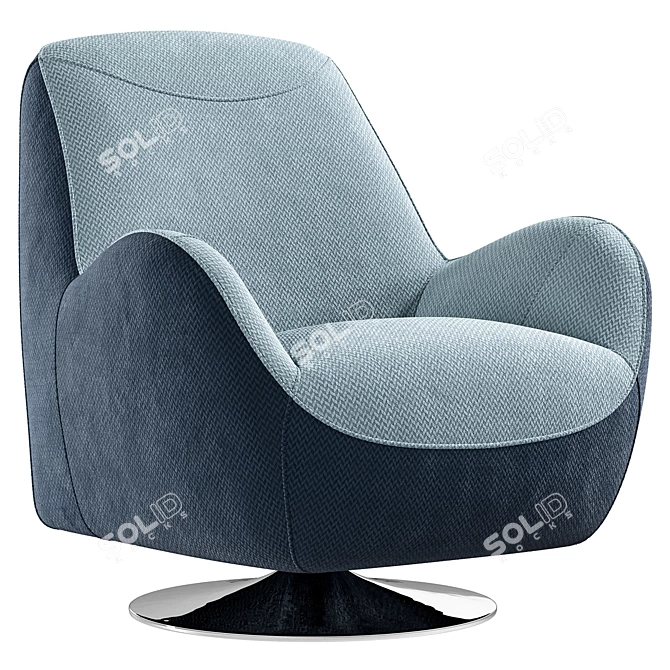 Atlantic Comfort Armchair 3D model image 1