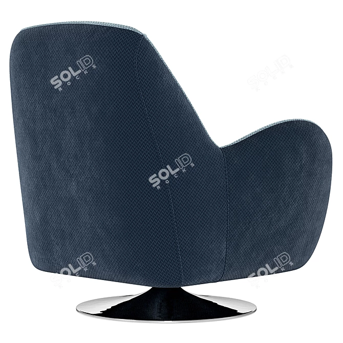 Atlantic Comfort Armchair 3D model image 2