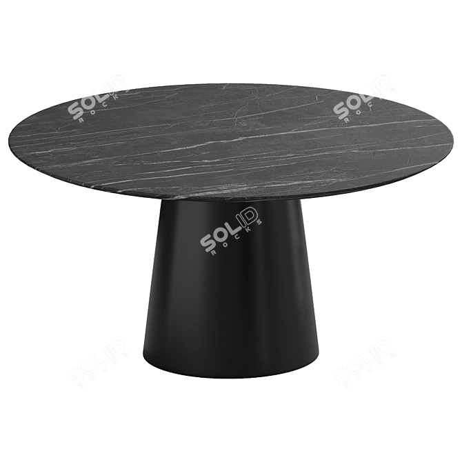 Modern Totem Sovet Table 3D model image 1