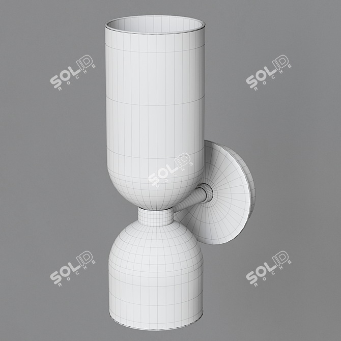 Edie Sconce: Emerald & Smok 3D model image 6