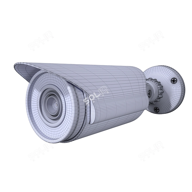 Compact HD Outdoor Security Camera 3D model image 3