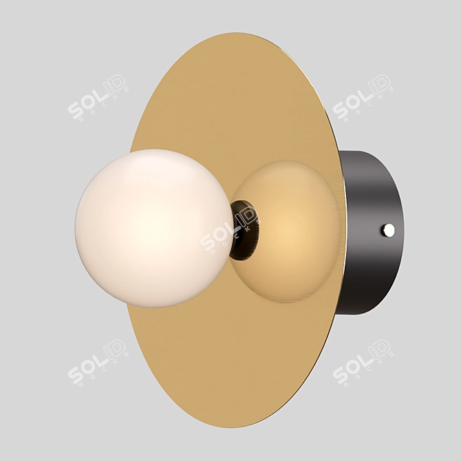 Scandi Wall Light: Budget Friendly 3D model image 3