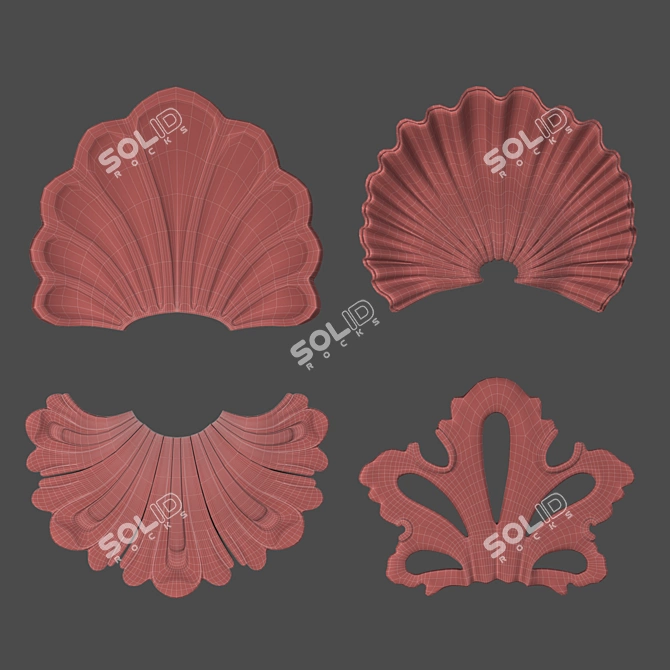 Shell 01: Versatile 3D Model Set 3D model image 4