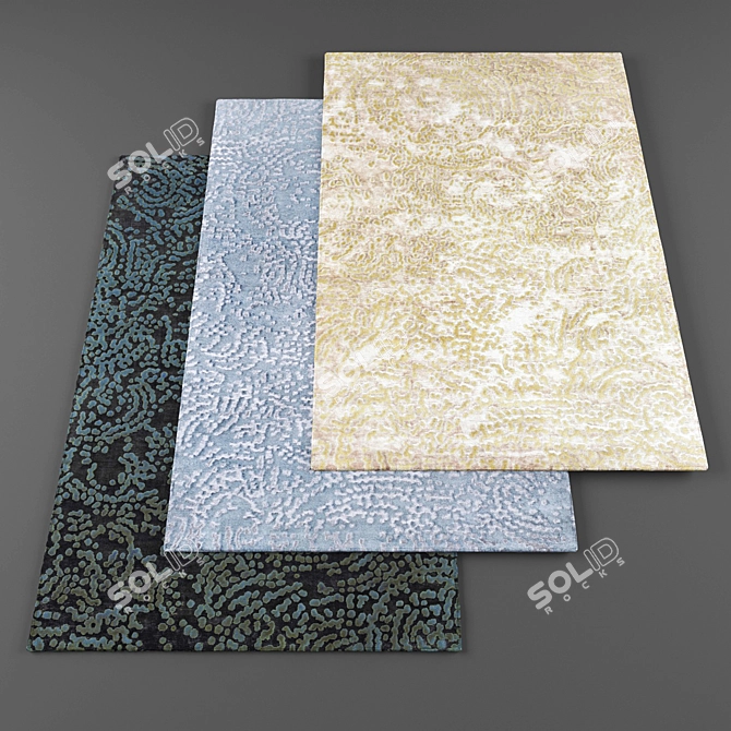 High Resolution 3D Rugs Bundle 3D model image 1