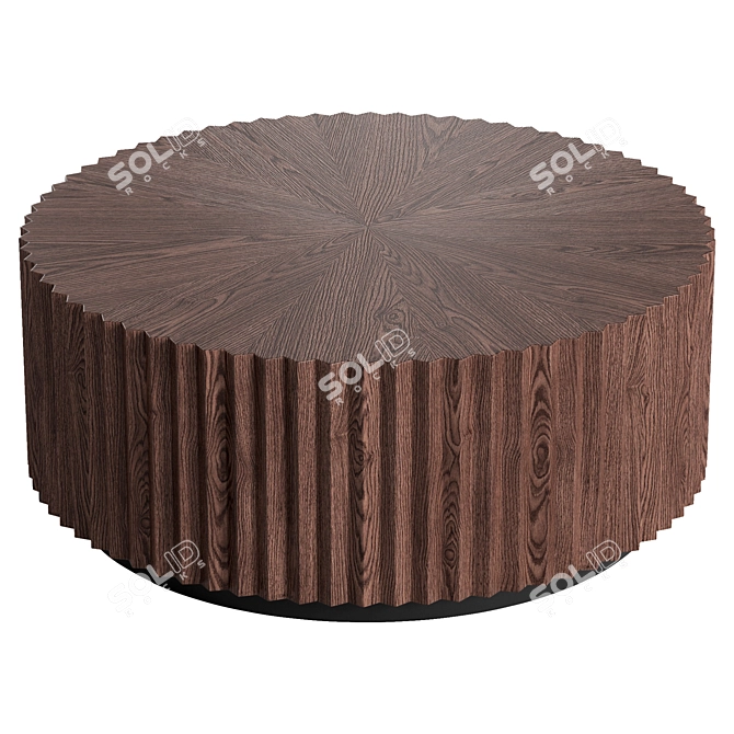 Elegant Shadow Coffee Table 3D model image 1