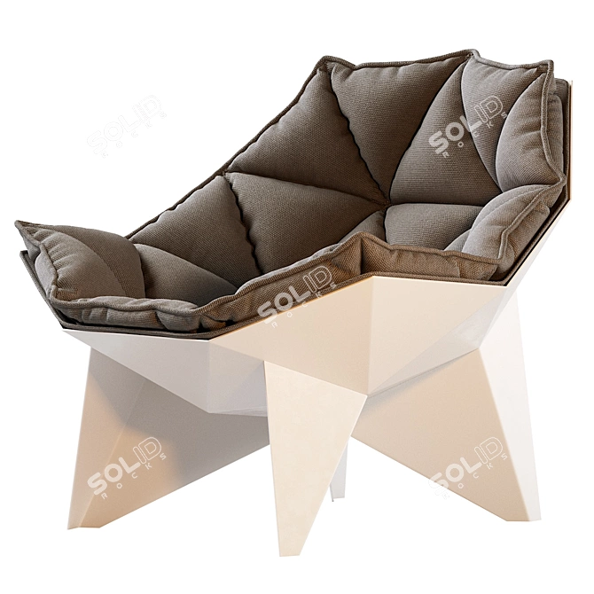 Modern Q1 Chair by ODESD2 3D model image 1