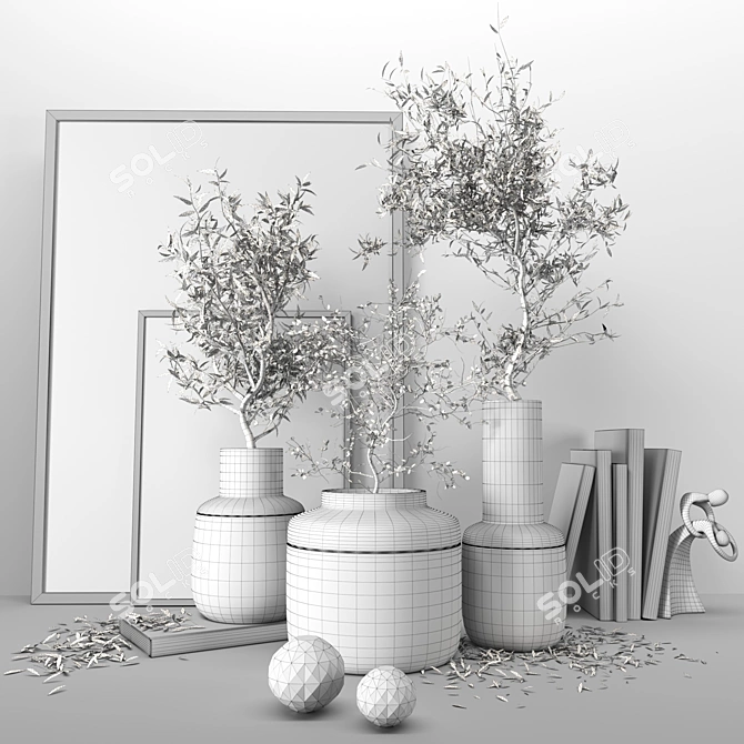 Indoor Plant Collection: 3D Model 3D model image 8