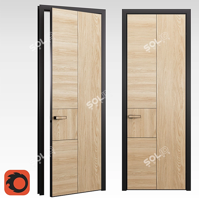 Domani 45 FLOW: Harmonious Blend of Natural Beauty and Technological Sophistication 3D model image 1