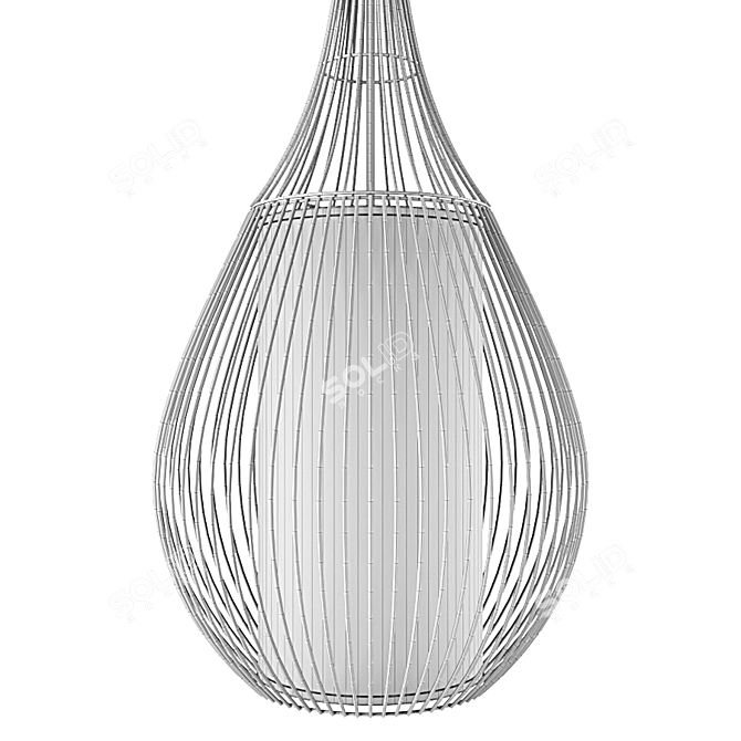 KARE Swing Iron Pendant Light 3D model image 5