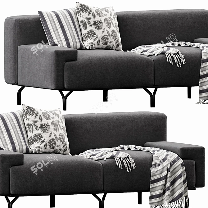 Contemporary Summit Standard Furniture 3D model image 5