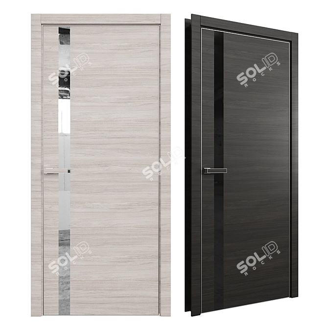 Profil Doors 6Z Interior Door 3D model image 1