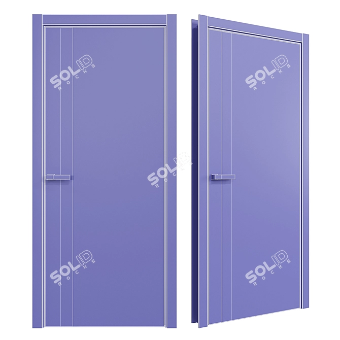 Profil Doors 6Z Interior Door 3D model image 4