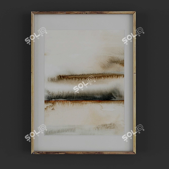 Artistic Treasures: Collection of Paintings 3D model image 3