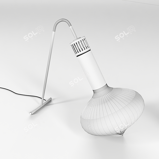 Viabizzuno Minima Table Lamp. 3D model image 2