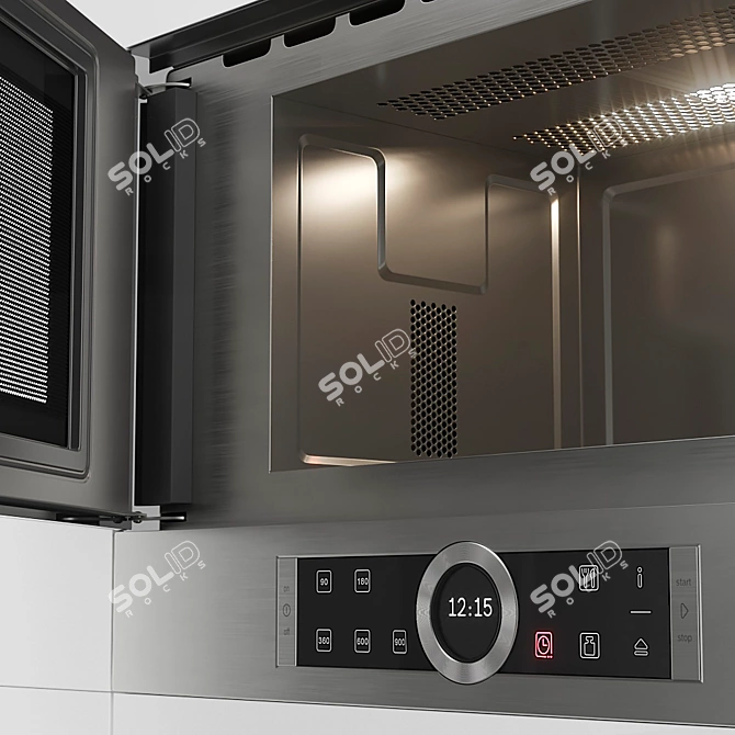 Bosch Serie 8: Perfectly Designed Built-in Appliances 3D model image 4