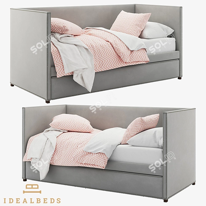 Thalia Daybed: Stylish and Comfortable 3D model image 1