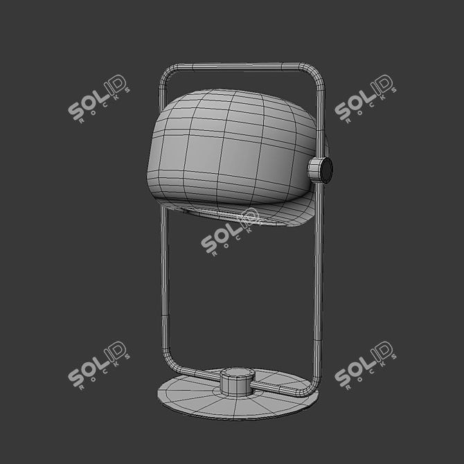 Inventive Galet: Stylish Table Lamp 3D model image 2