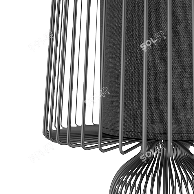 KARE Swing Iron Pendant 33073 3D model image 3