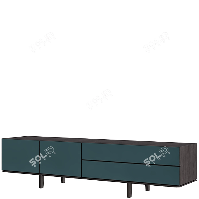 Poliform Hotel Sideboard: Elegant Storage Solution 3D model image 3