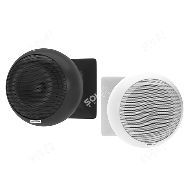 EvoSound Sphere: Premium Karaoke Speaker 3D model image 3