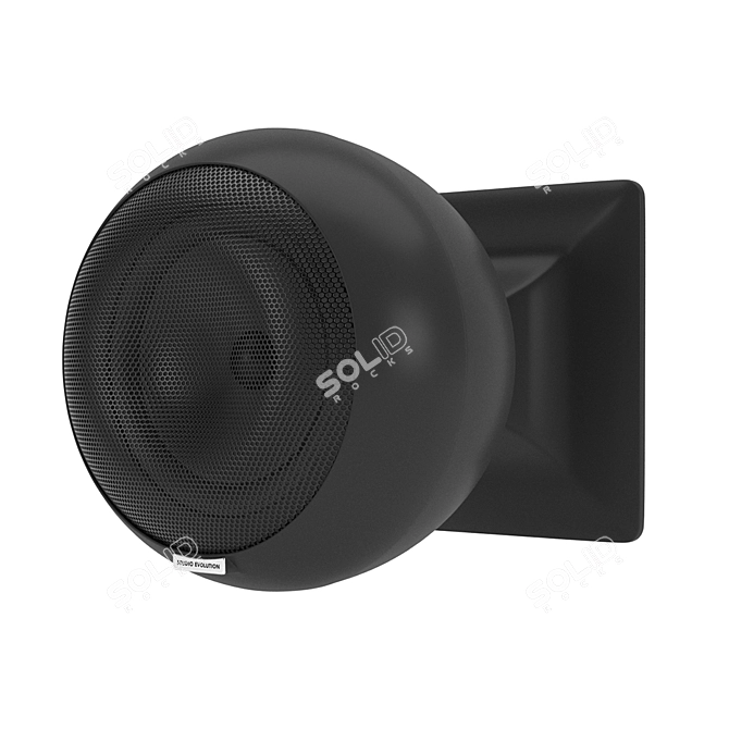 EvoSound Sphere: Premium Karaoke Speaker 3D model image 6