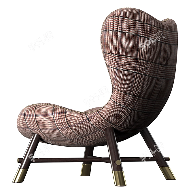 Luxury Armchair: Etro Kush 3D model image 3