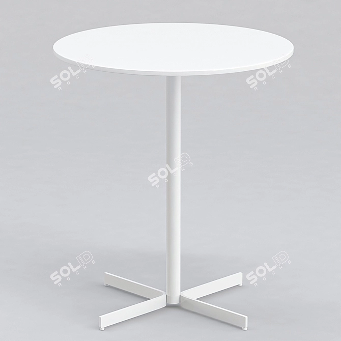 Sleek XT Table: Modern Elegance for Your Space 3D model image 1