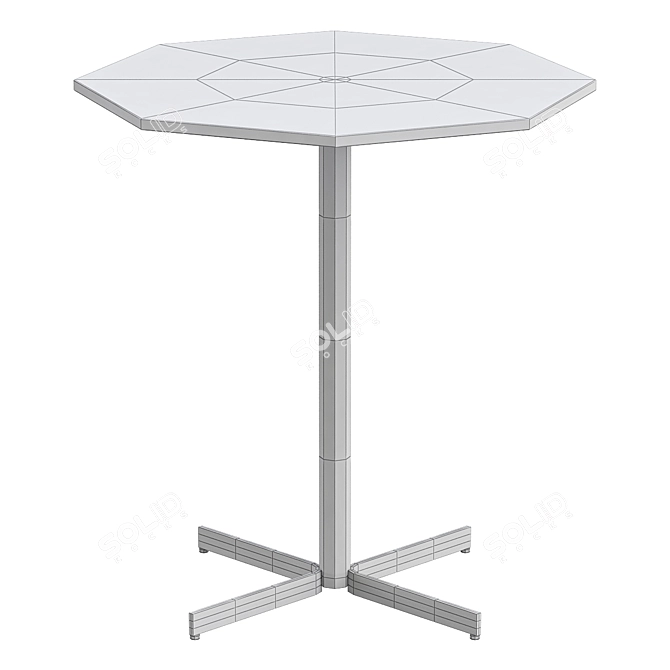 Sleek XT Table: Modern Elegance for Your Space 3D model image 3