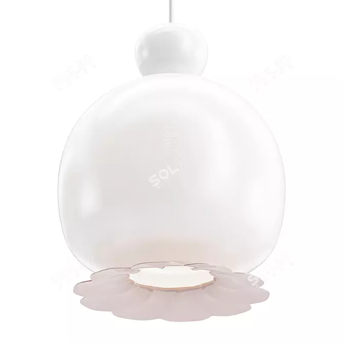 Sleek Stylish Lighting: OPYO Suspension Lamp 3D model image 1