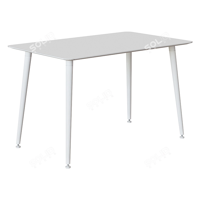 Elegant Daw Dining Table 3D model image 2