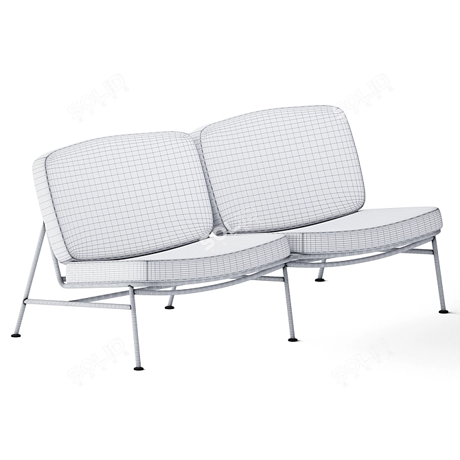 Convertible Sofa Backpack: Ligne Roset 3D model image 5