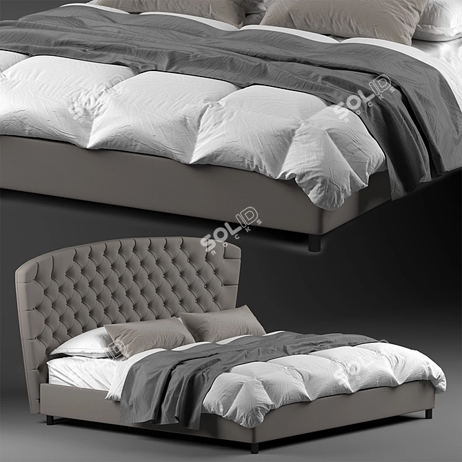 Savoi Dream Bed 3D model image 1