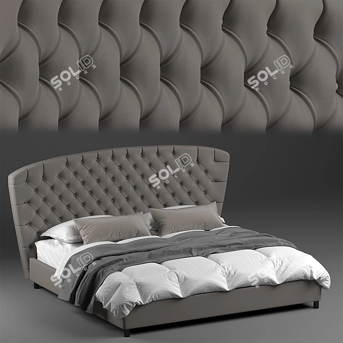 Savoi Dream Bed 3D model image 2