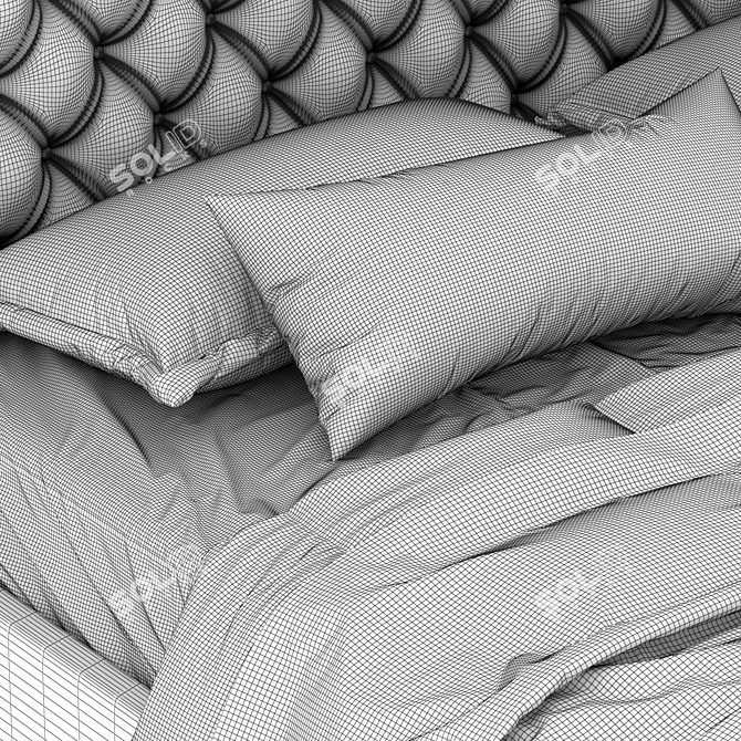 Savoi Dream Bed 3D model image 4
