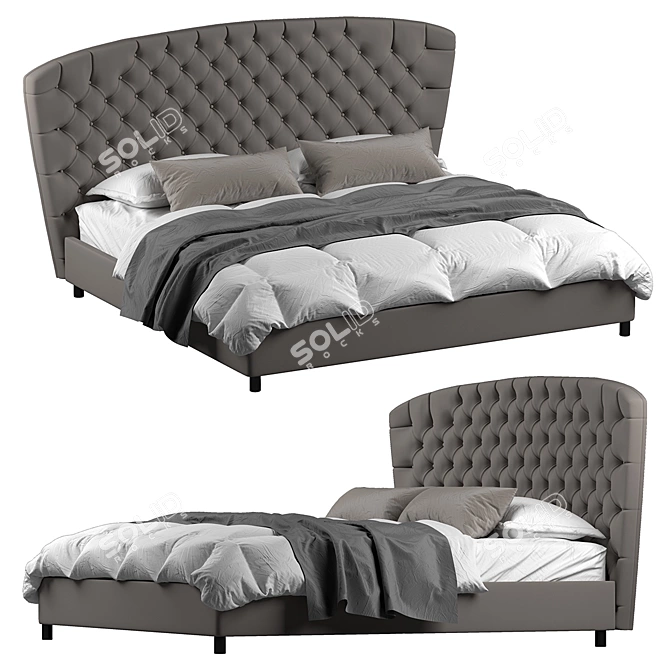 Savoi Dream Bed 3D model image 6