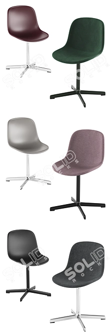 HAY Neu 10 Chair & Upholstery 3D model image 2