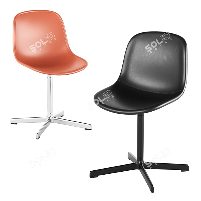 HAY Neu 10 Chair & Upholstery 3D model image 7