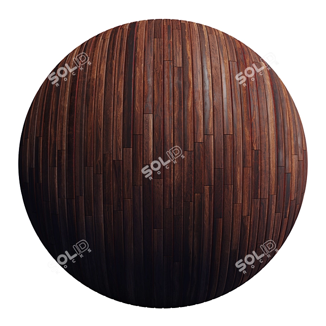 Striped Wood + Light Panels - High-Quality 4K Textures & 3D Files 3D model image 2