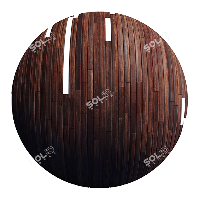 Striped Wood + Light Panels - High-Quality 4K Textures & 3D Files 3D model image 3