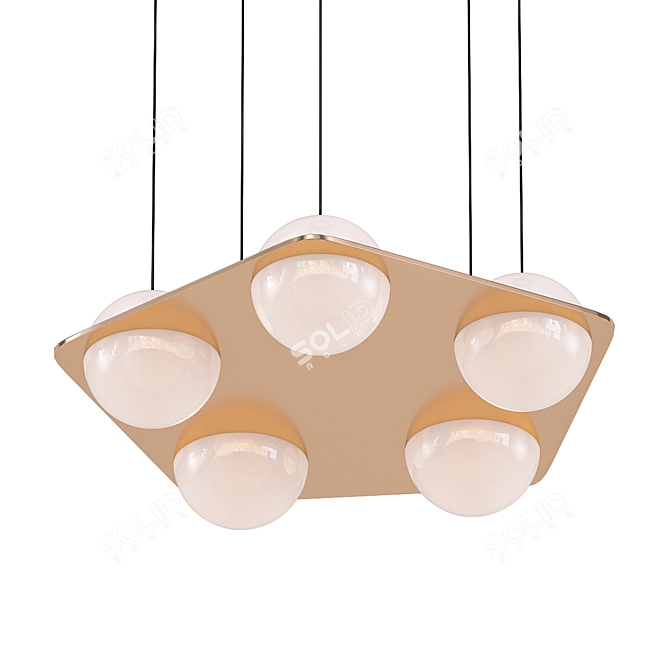 Elegant Laurent Lighting Collection 3D model image 1