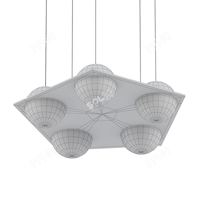 Elegant Laurent Lighting Collection 3D model image 2